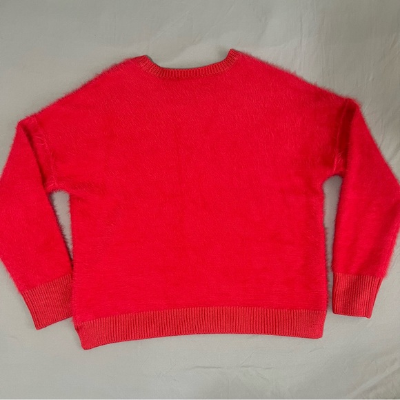 SANCTUARY FLUFF IT UP SWEATER ROUGE Size M - Picture 8 of 14
